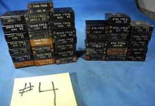 RARE Vintage LOT OF 38 DC-35 & DC-34 XTAL CRYSTALS Ham Radio