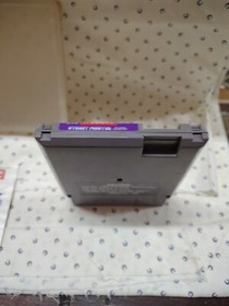 STREET FIGHTER 2010 THE FINAL FIGHT NINTENDO NES W/ MANUAL AND CASE AUTHENTIC