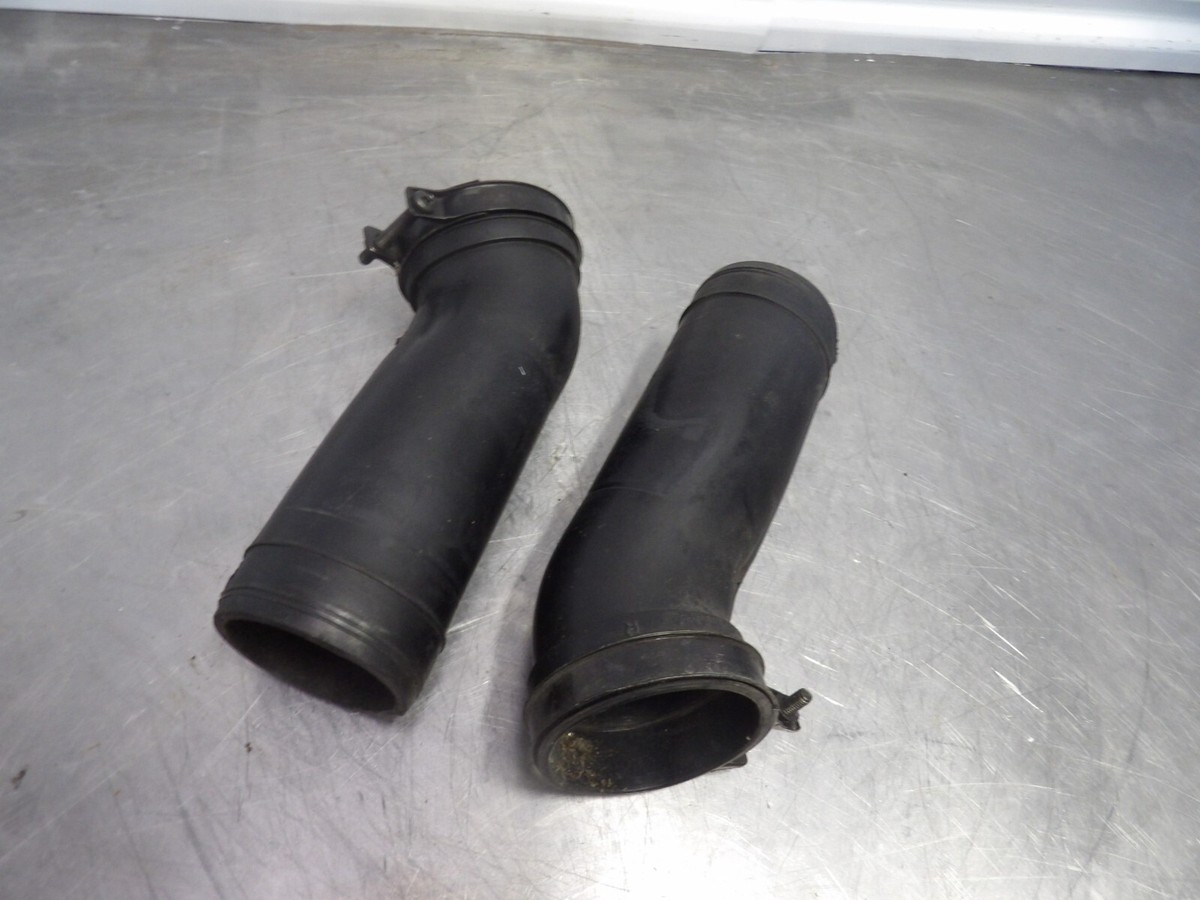 96-01 Kawasaki Ninja ZX11 air box rubber ram air duct (pair) 14073