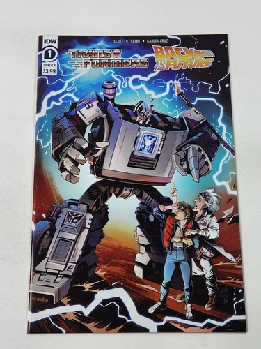 Transformers Back to the Future 1 Cover A IDW Publishing 2020 VF/NM or Better