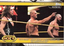 2019 Topps WWE NXT Pete Dunne, Danny Burch & Oney Lorcan Def. The Undisputed Era