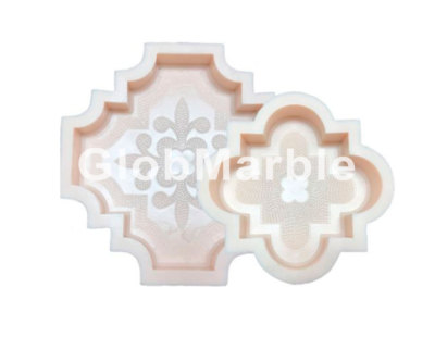 Concrete Stepping Stone Molds PS 7119R. Paver Mold. Concrete Rubber Mold
