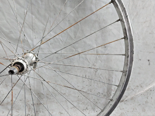 Shimano Exage Front 26" MTB Bike Wheel HB-RM50 100mm Araya VP-20 Fast US Shipper - Picture 11 of 13