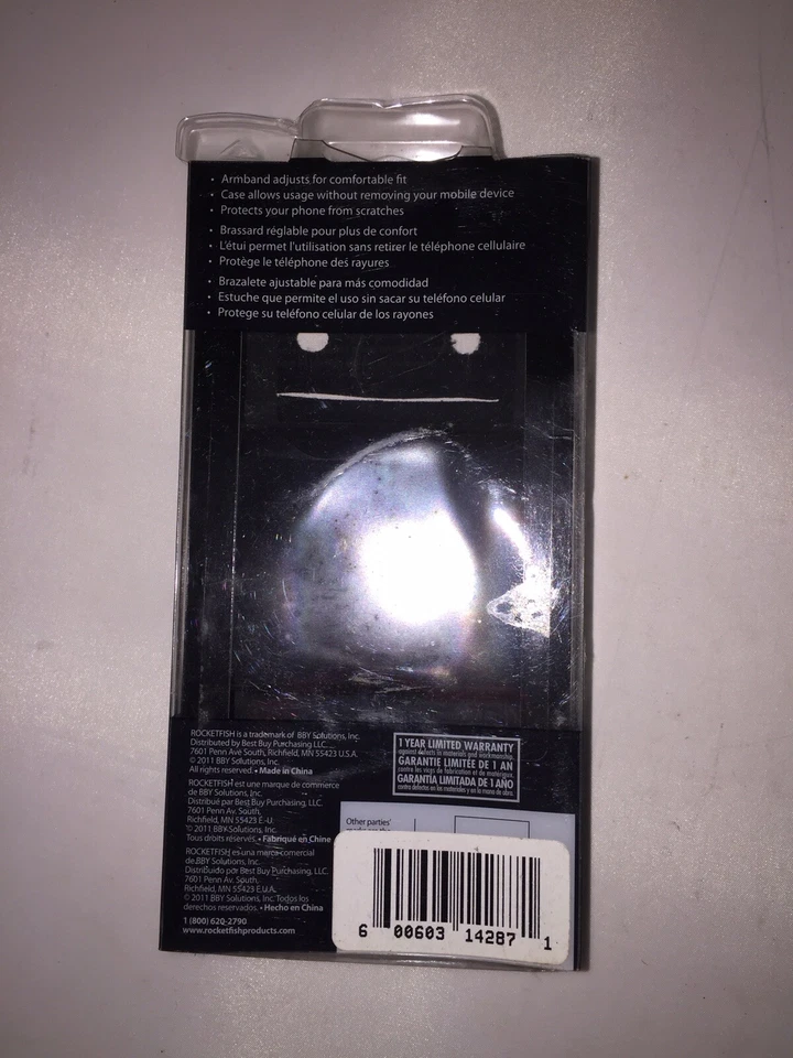 Универсальный открытый Sport работает спортзал повязка на руку мешок для сотового телефона Android б/у - Изображение 2 из 2