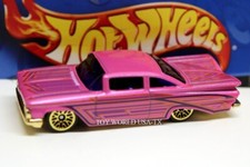 2022 Hot Wheels #70 Chevy Bel Air '59 Chevy Impala pearl pink