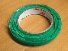 3M 100-6ST-GREEN Hook  Loop Fastener, Tie Wraps 1 roll 