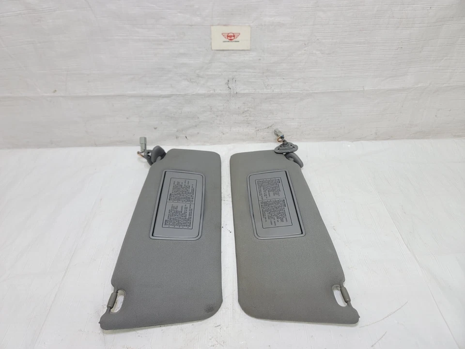 2007-2013 Acura MDX Sun Visor Set Right Passenger Left Driver 83280-STX-A01ZC - Image 4 of 4