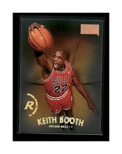 1997-98 SkyBox Premium Chicago Bulls Basketball Card #207 Keith Booth Rookie