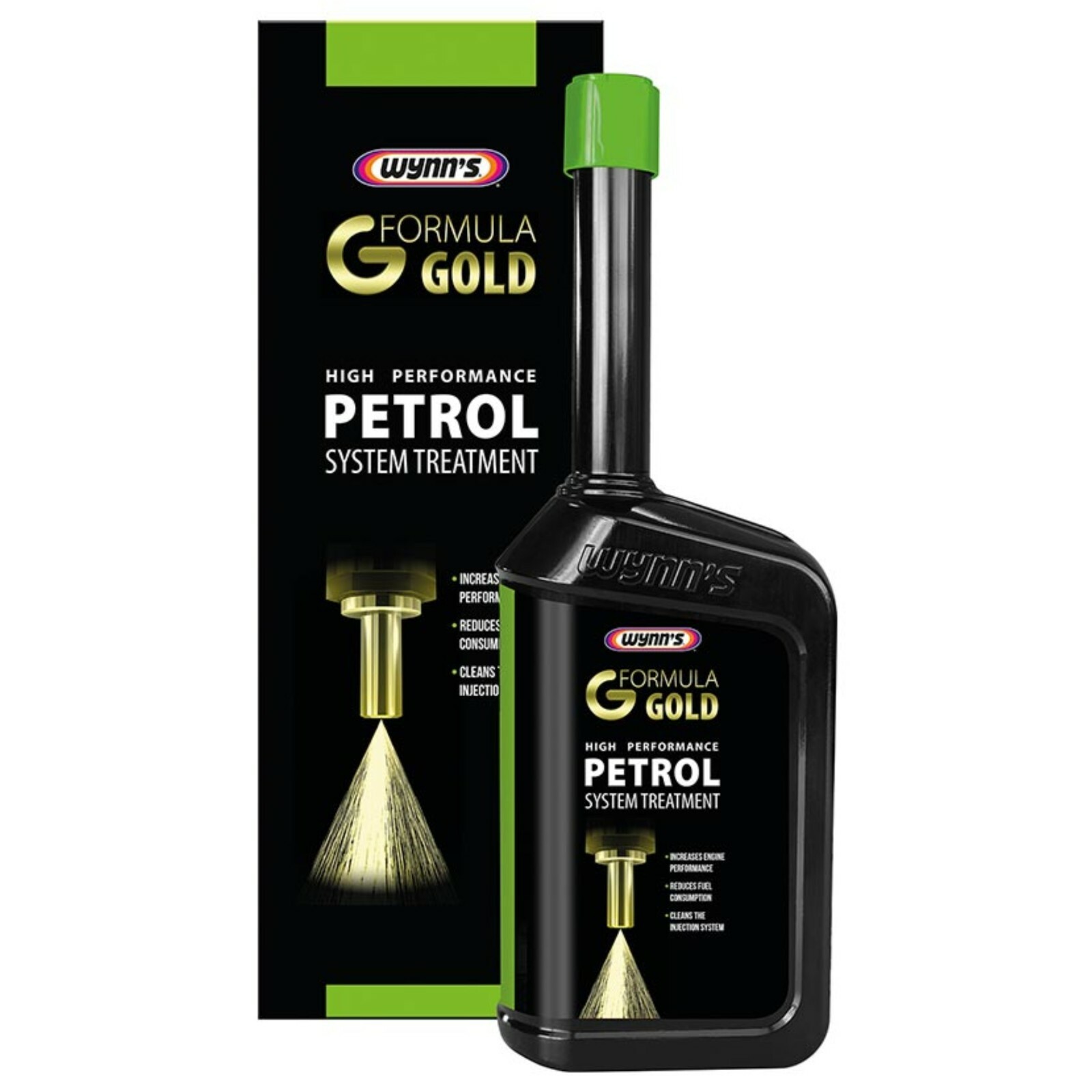 Wynns Formula Gold Petrol System Treatment Protects Injectors Performance 500ml