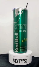 Red Bull Winter Fig Apple Tribute - 20oz. Stainless Steel Tumbler w/SS straw+