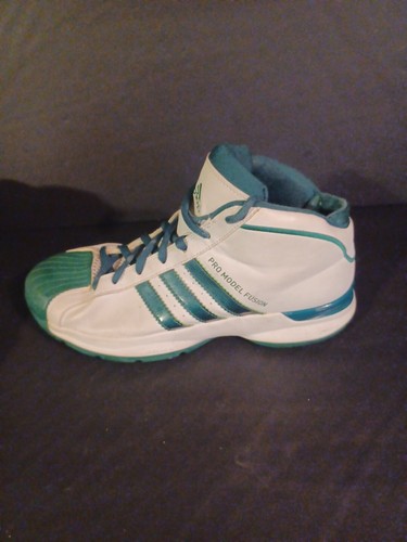 Adidas Mens / Boys Pro Model Fusion Basketball Shoes Sneakers Size 7.5 Athletic - Picture 4 of 13