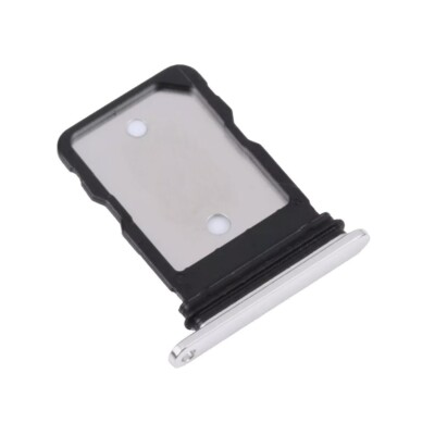 Tiroir Carte SIM (Nano-SIM) pour Google Pixel 5 (GD1YQ, GTT9Q), Piece de Remplacement Original, Noir