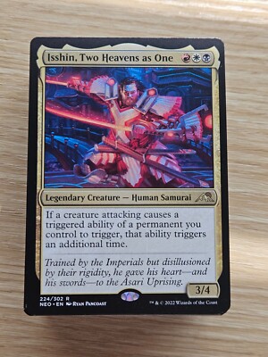 Custom Commander Deck ~ Samurai ~ Isshin, Two Heavens as One ~ EDH MtG |  eBay