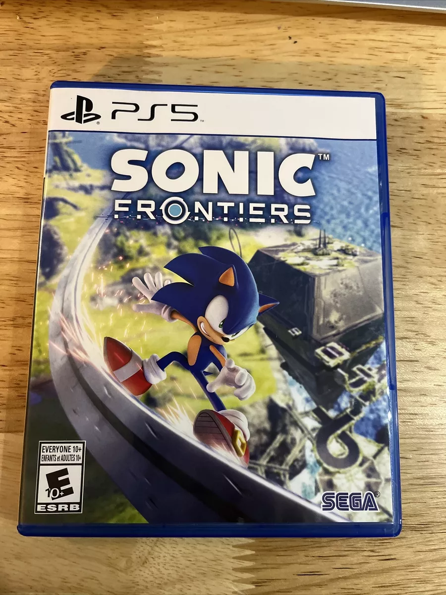 Sonic Frontiers PlayStation 5 and Sonic The Hedgehog 2 Movie