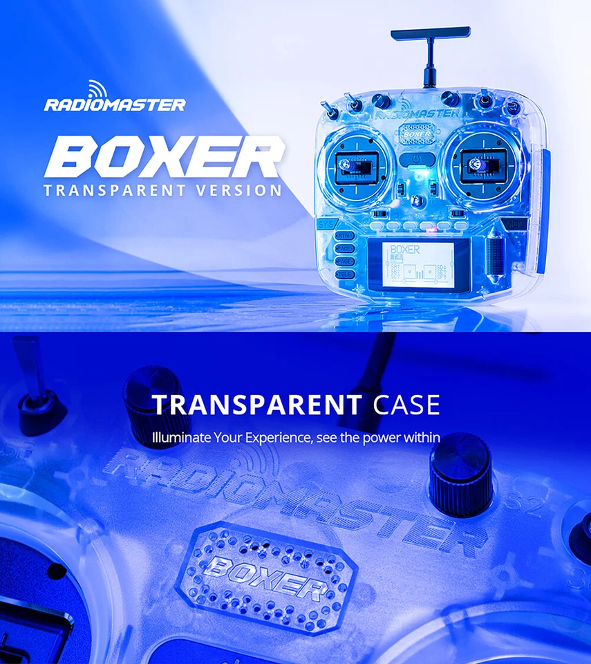 RadioMaster Boxer RC Sender 2.4G 16CH ELRS 4.0 Hall Gimbals Eingebauter Lüfter - Bild 2 von 4