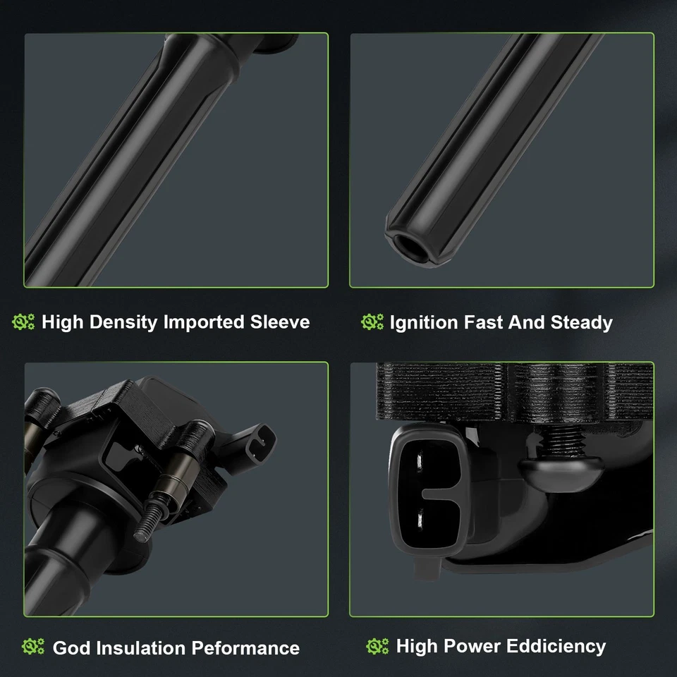 6 para Chrysler Pacifica 2004-2006 3,5 L V6 bobina de encendido y bujía Foto 3 de 4