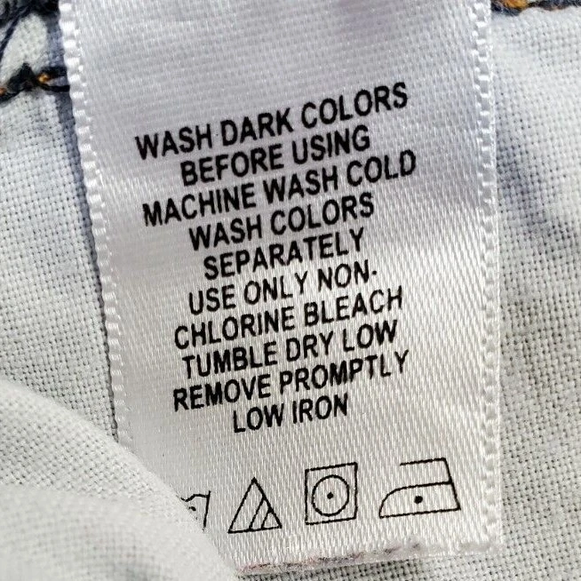 Pantalones de mezclilla capri para mujer MainStreet Blues talla 24W azul Foto 3 de 4