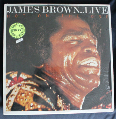 JAMES BROWN - LIVE Hot On The One - 1980 Factory Sealed Double LP - PD-2-6290