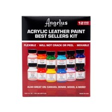 Angelus Acrylic Leather Paint Kit Sneaker Shoes Bags Trainers Boots Vinyl Design