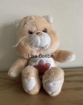 Care Bear Proud Heart Cat Vintage 1985 #1