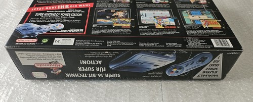 Consola SNES Super Nintendo Entertainment System en EMBALAJE ORIGINAL PAL NOE - Imagen 12 de 24