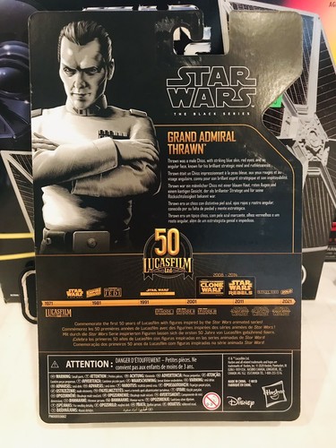 Star Wars The Black Serie schwarzes Archiv Großadmiral Trawn - Bild 2 von 2