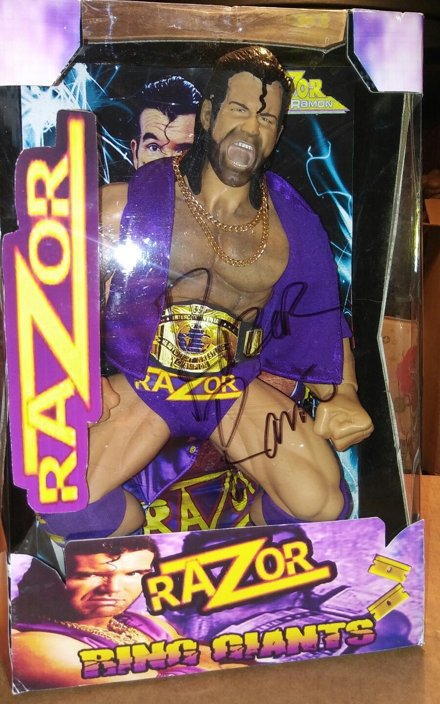 Razor Ramon Rings WWE Custom Razor Ramon Ring Giant elite deluxe basic wwf classic | eBay