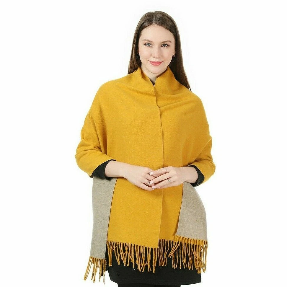 2023 Luxury Scarf Women Men Winter Cashmere Shawl Wraps Warm