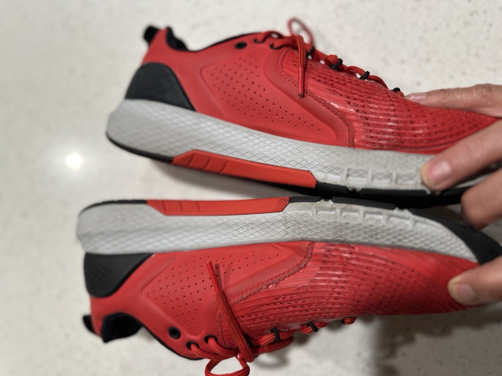 Size 12 - Under Armour Charged Commit TR 3 Red Ha… - image 3