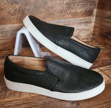 VIONIC Black Splendid Midi Snake Slip-OnSneaker - W 8