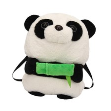 Zaino in peluche Zaino casual a forma di panda per cartoni animati per