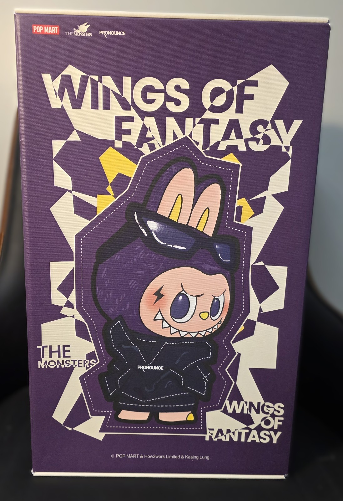 POP MART LABUBU × PRONOUNCE WINGS OF FANTASY Vinyl Plush Doll SEALED SEE DETAILS