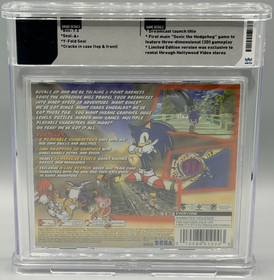 Sonic Adventure Sega Dreamcast Sealed New WATA 7.5 A+ Graded