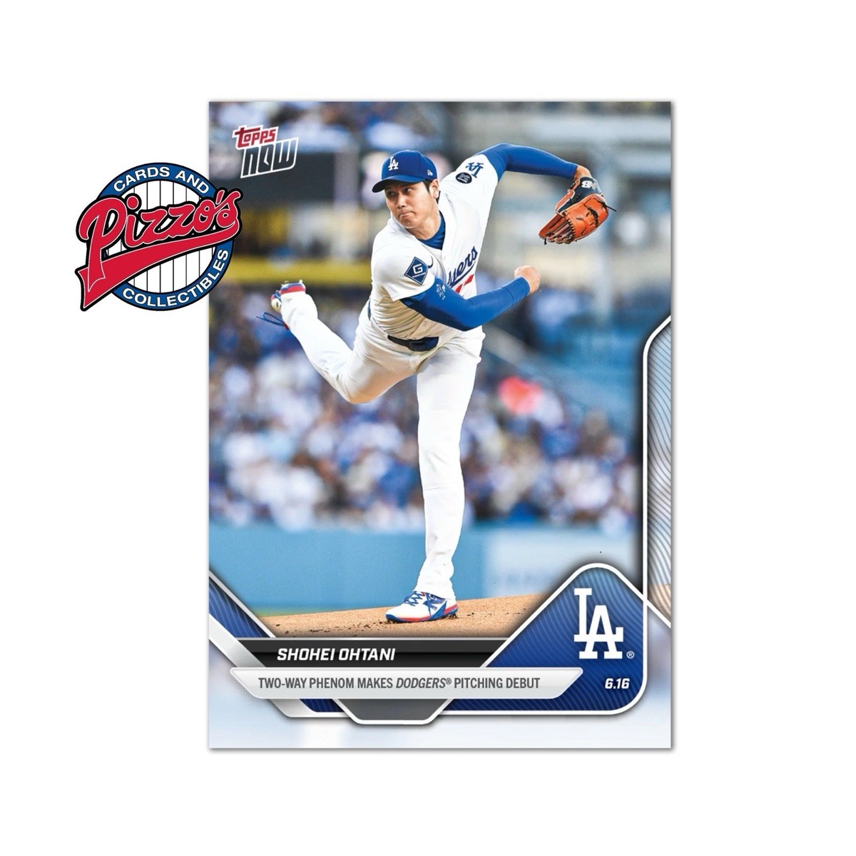 スポーツ選手 TOPPS Now Shohei Ohtani Dodgers Pitching Debut 2025 MLB Topps NOW Card