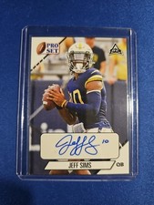 2021 Leaf Pro Set College - Autographs Jeff Sims #PS-JS1 (AU, RC)