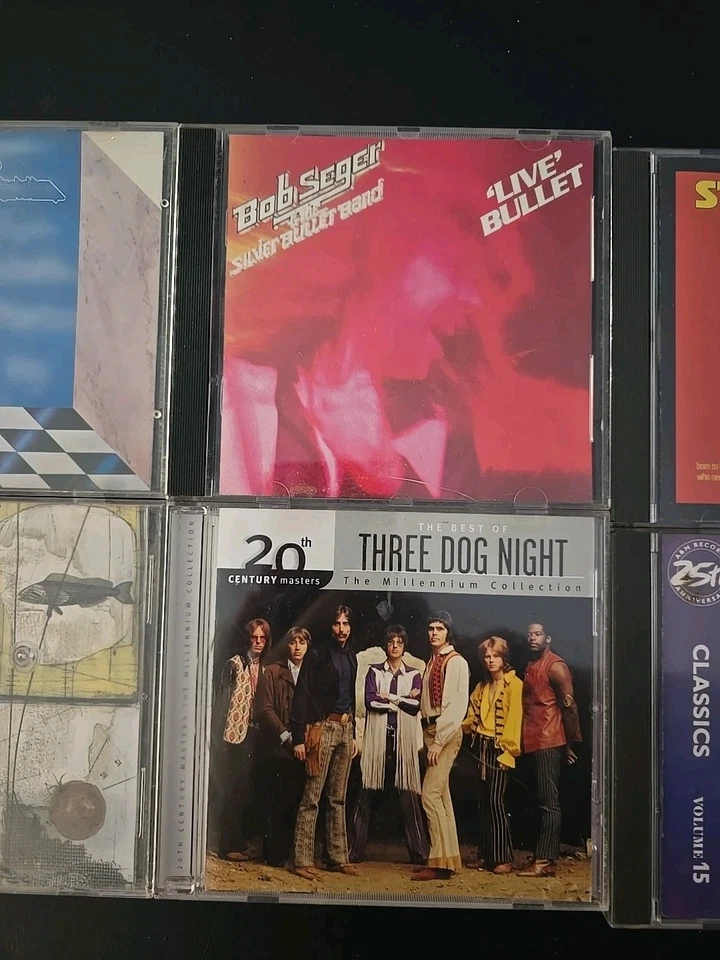 Yes,Who,Seger,Reed,Queen,Traffic,styx,3 Dog Night,Neil Young,Steppenwolf Cd Lot - Image 4 of 4