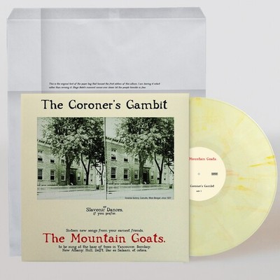 The Mountain Goats - Coroner's Gambit - Kandy Korn Hybrid Yellow [New Vinyl LP]