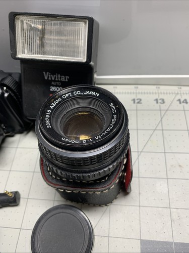 Canon PowerShot S5 Digital Camera And Sonagar 1:35 Lens, Pentax 1:2 For Parts - Picture 4 of 9