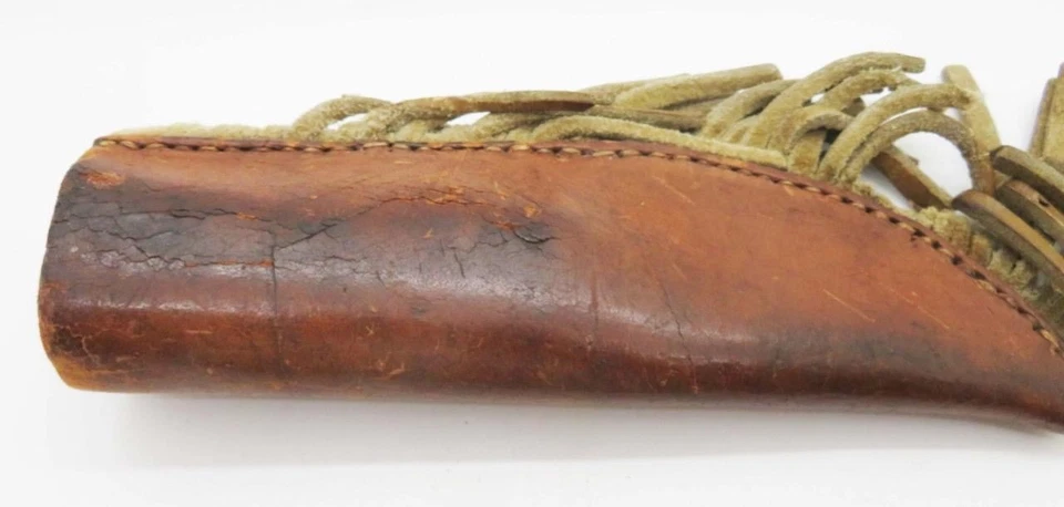 Z83) CUCHILLO BUCK 103 1990 HOJA FIJA CON FUNDA DE CUERO PERSONALIZADA Foto 4 de 4