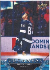 2023-24 Upper Deck Tanner Jeannot (Lightning) UD Canvas Card No. C193