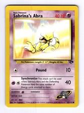 Sabrina's Abra (93) Gym Challenge #093 (2000) Common LP Pokemon
