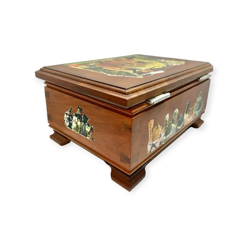 VINTAGE KITTY CAT THEME JEWELRY JAR MYSTERY TRINKET BOX WHIMSICAL FAIRY TALE MOD - Picture 7 of 12