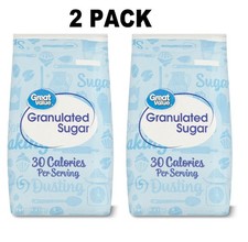 Great Value Pure Granulated Sugar, 10lb free fast delivery New