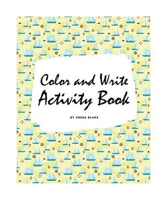 Color and Write [1-20] Activity Book for Children 