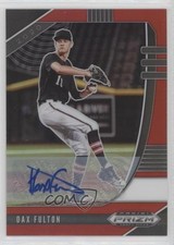 2020 Panini Prizm Draft Picks Red Prizm Auto 43/50 Dax Fulton #PDP40 Auto 0j81