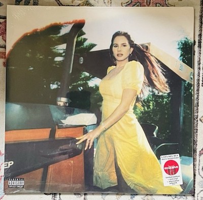 Lana Del Rey BLUE BANISTERS Target Exclusive 2 LP Translucent Red Vinyl Alt