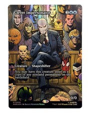 MTG | Clever Impersonator | Marvel's Spider-Man | Foil | NM | EN