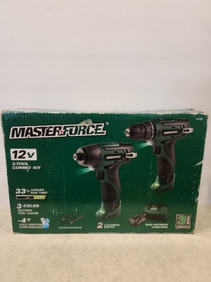 Genuine Masterforce 241-0310 12V 2-Tool Combo Kit Brand New Sealed
