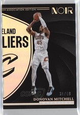 2023 Panini Noir Association Edition Holo Silver 31/49 Donovan Mitchell #48 00ev