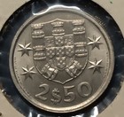 1977 Portugal 2 1/2 Escudos. Uncirculated. Bright Details. Beautiful.  — photo 2